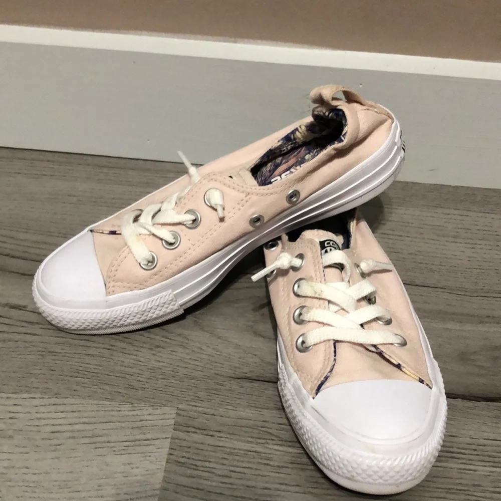 Converse All Star Light Pink Low Top Size 5 - Picture 1 of 6